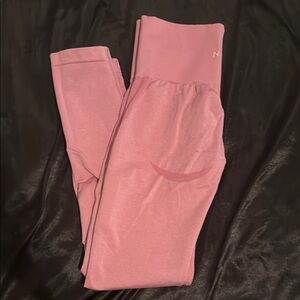 NVGTN Pink Seamless Leggings High Waist